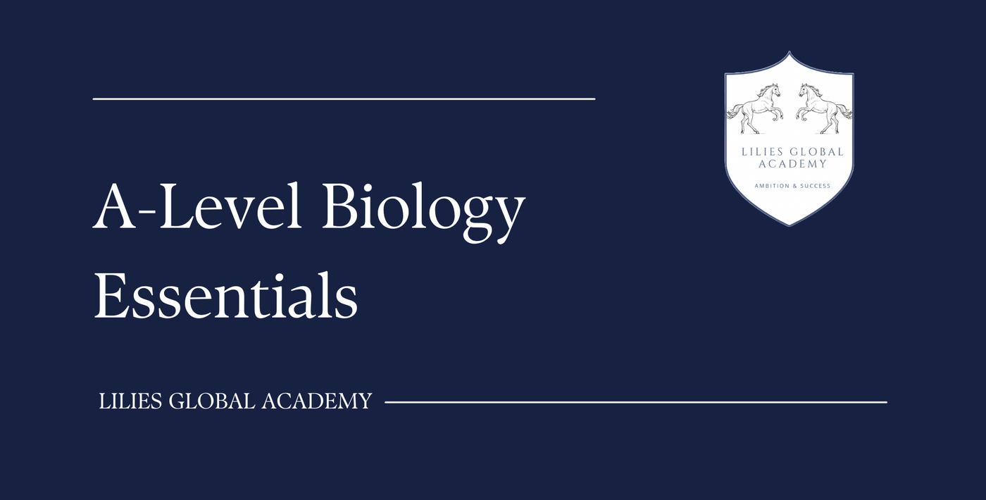 4-Weeks A-Level Biology Essentials