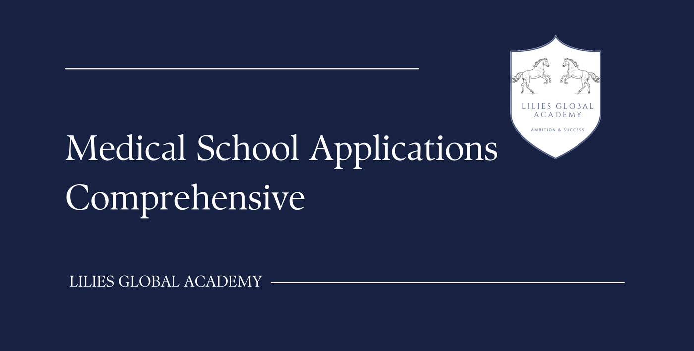 Comprehensive Medical School Application Course